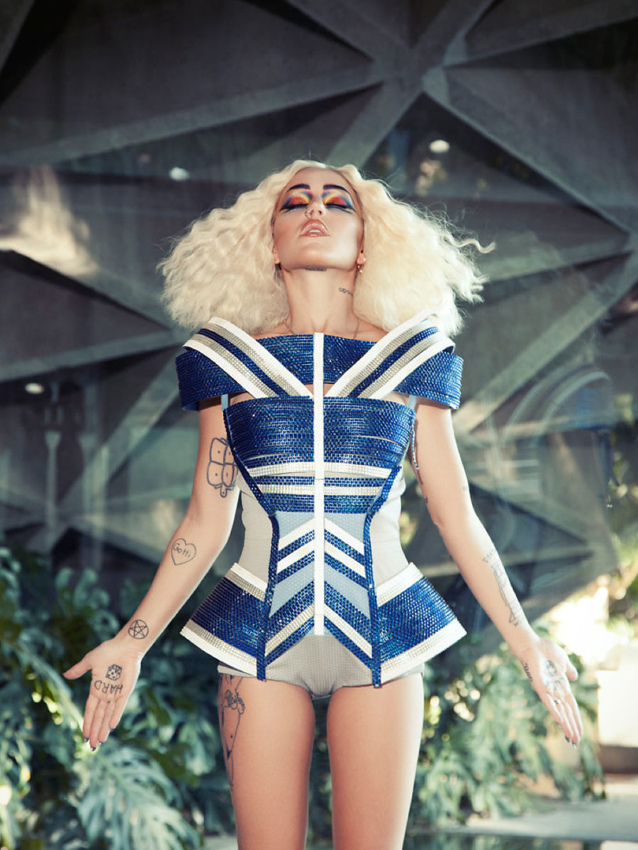 Brooke Candy - Indira Cesarine - The Untitled Magazine_9 | THE UNTITLED MAGAZINE Brooke wears a bodysuit by Alpana Neeraj.