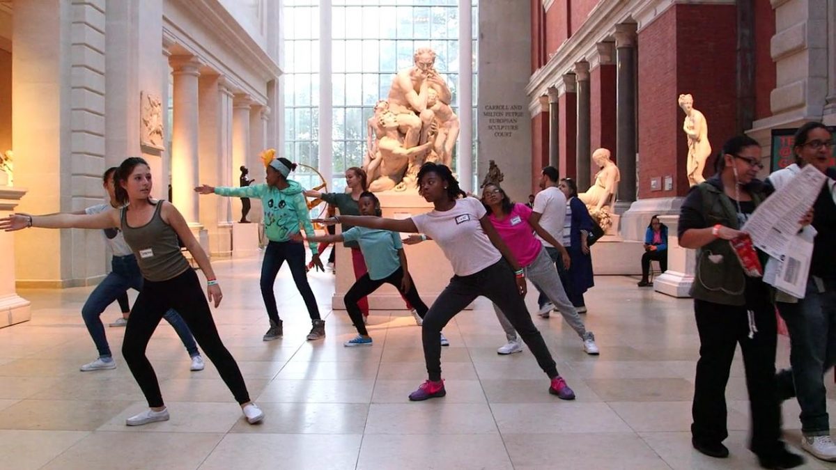 "TEENS TAKE THE MET!" ALLOWS TEENAGERS TO IMMERSE IN HANDSON