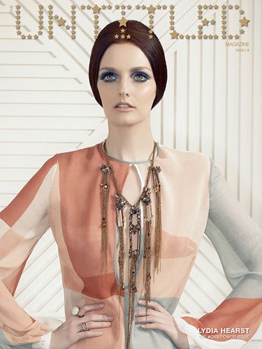 Lydia Hearst Cover - The Untitled Magazine GirlPower Issue 8 - Photography by Indira Cesarine