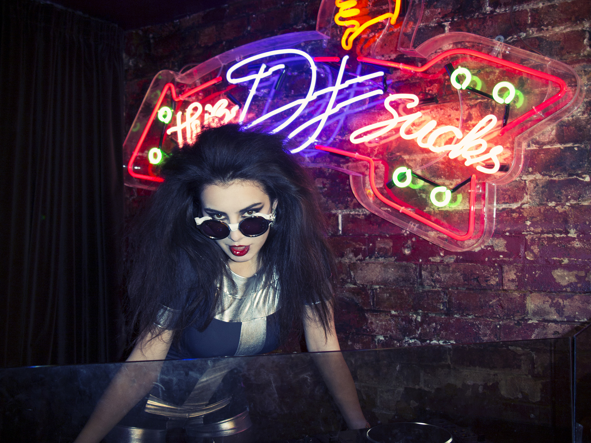 CHARLI XCX NICK RHODES 3 LR CROP