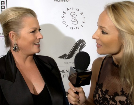 Indira Cesarine interviews Emme at Women Fashion FilmFest 2015