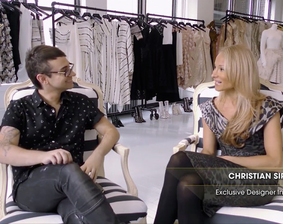 Christian Siriano Interview FashionOne TV Indira Cesarine Host preview