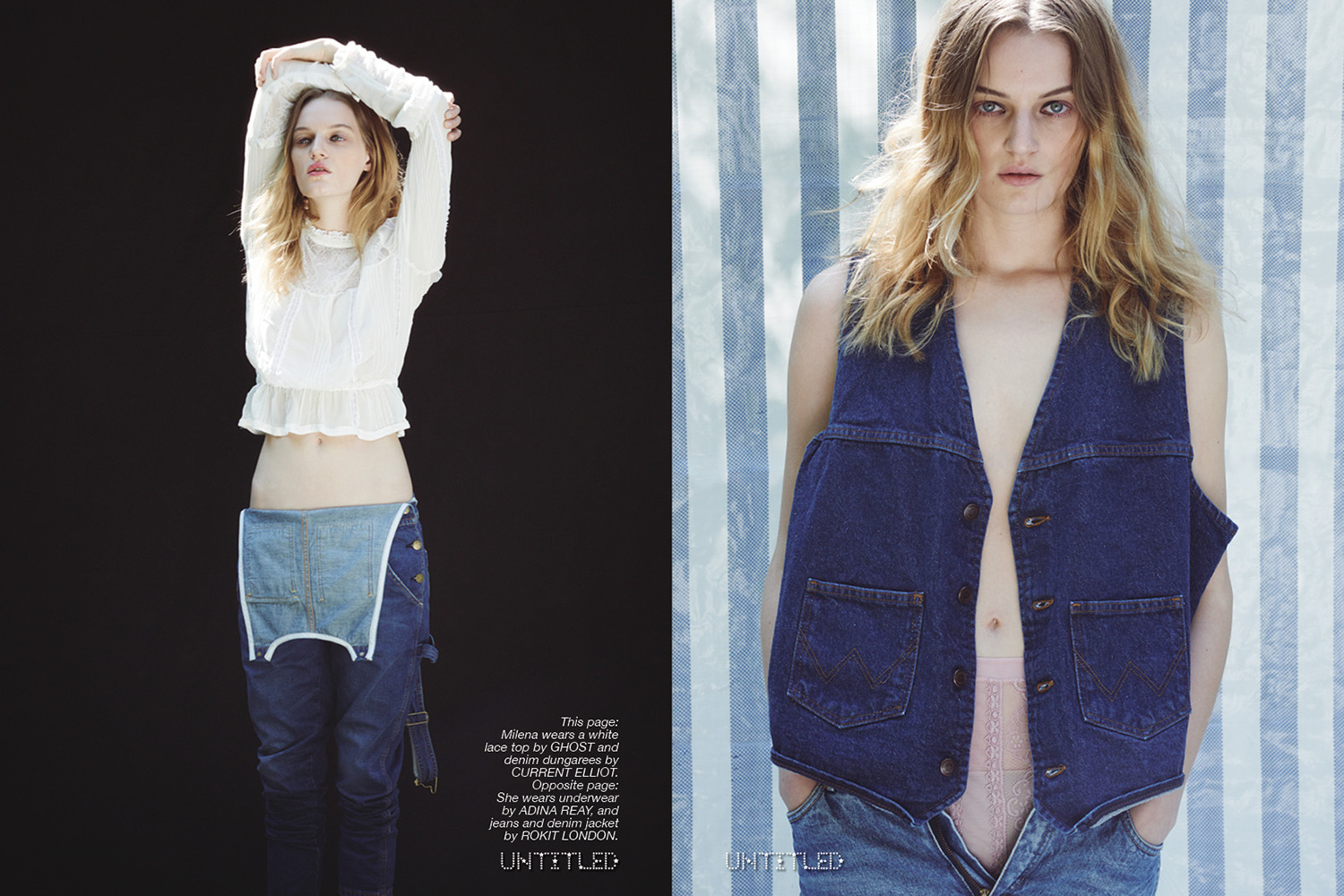 Denim Days - The Untiled Magazine - Photography by Mary Rozzi