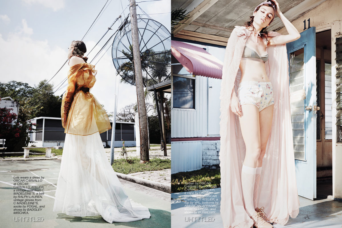 "Miami Lady" Photography by Caroline Knopf for The Untitled Magazine