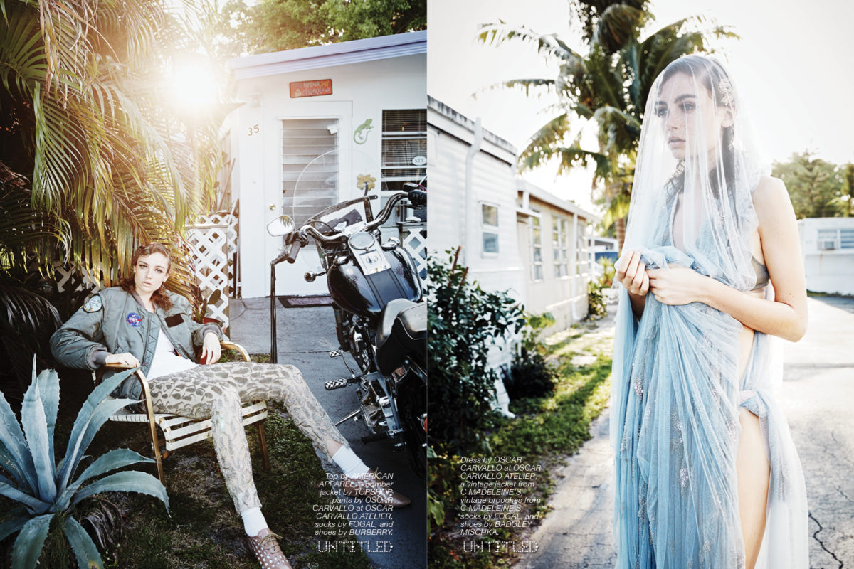 "Miami Lady" Photography by Caroline Knopf for The Untitled Magazine