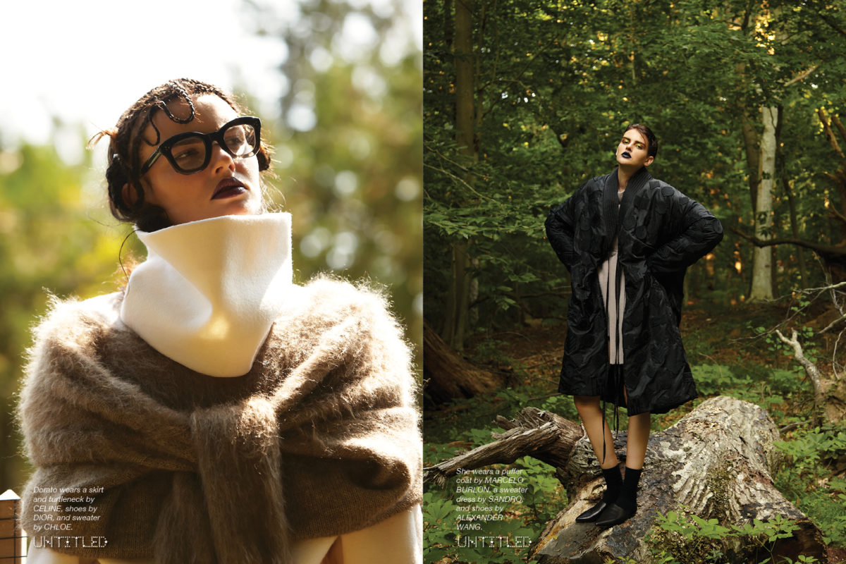 "Into The Woods" Photographed by Marc Baptiste for The Untitled Magazine