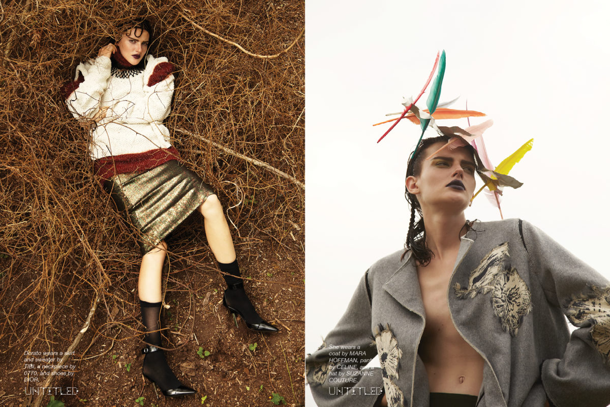 "Into The Woods" Photographed by Marc Baptiste for The Untitled Magazine