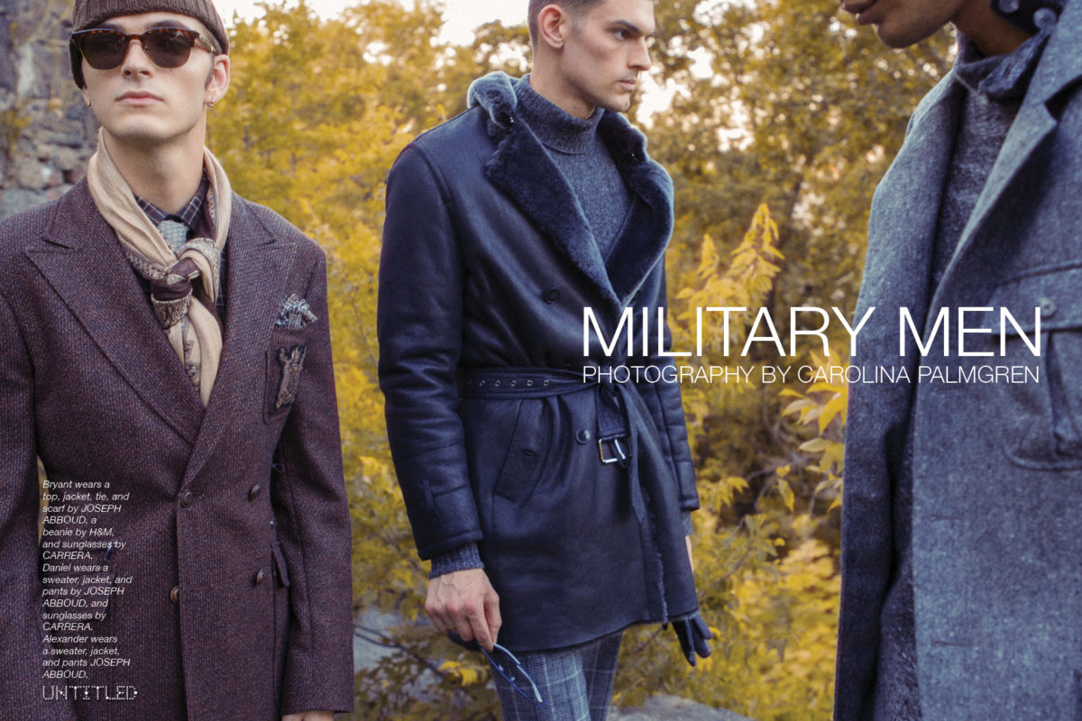 Military Men The Untitled Magazine Photography by Carolina Palmgren 1