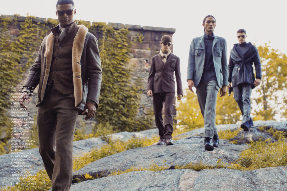 MILITARY MEN - The Untitled Magazine Fall Fashion Exclusive - Photography by Carolina Palmgren - Styling by Phillip Bloch