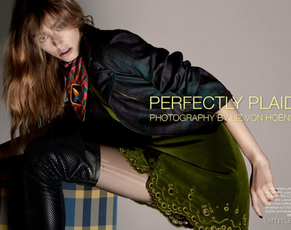 Perfectly Plaid The Untitled Magazine Photography by Liz Von Hoene 2 preview