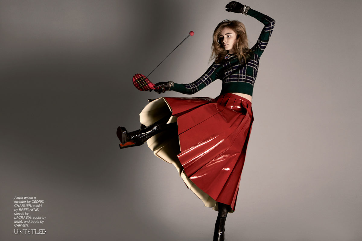 Perfectly Plaid - The Untitled Magazine Fashion Exclusive with Photography by Liz Von Hoene