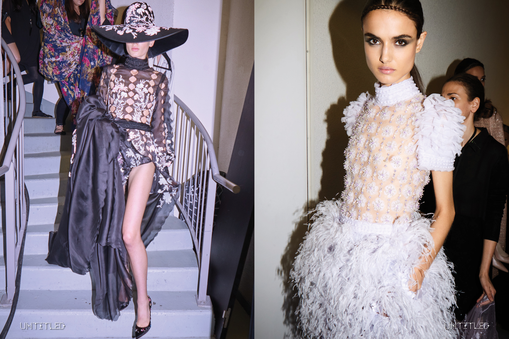 BACKSTAGE AT RALPH & RUSSO HAUTE COUTURE - PHOTOGRAPHY BY IRIS BROSCH ...