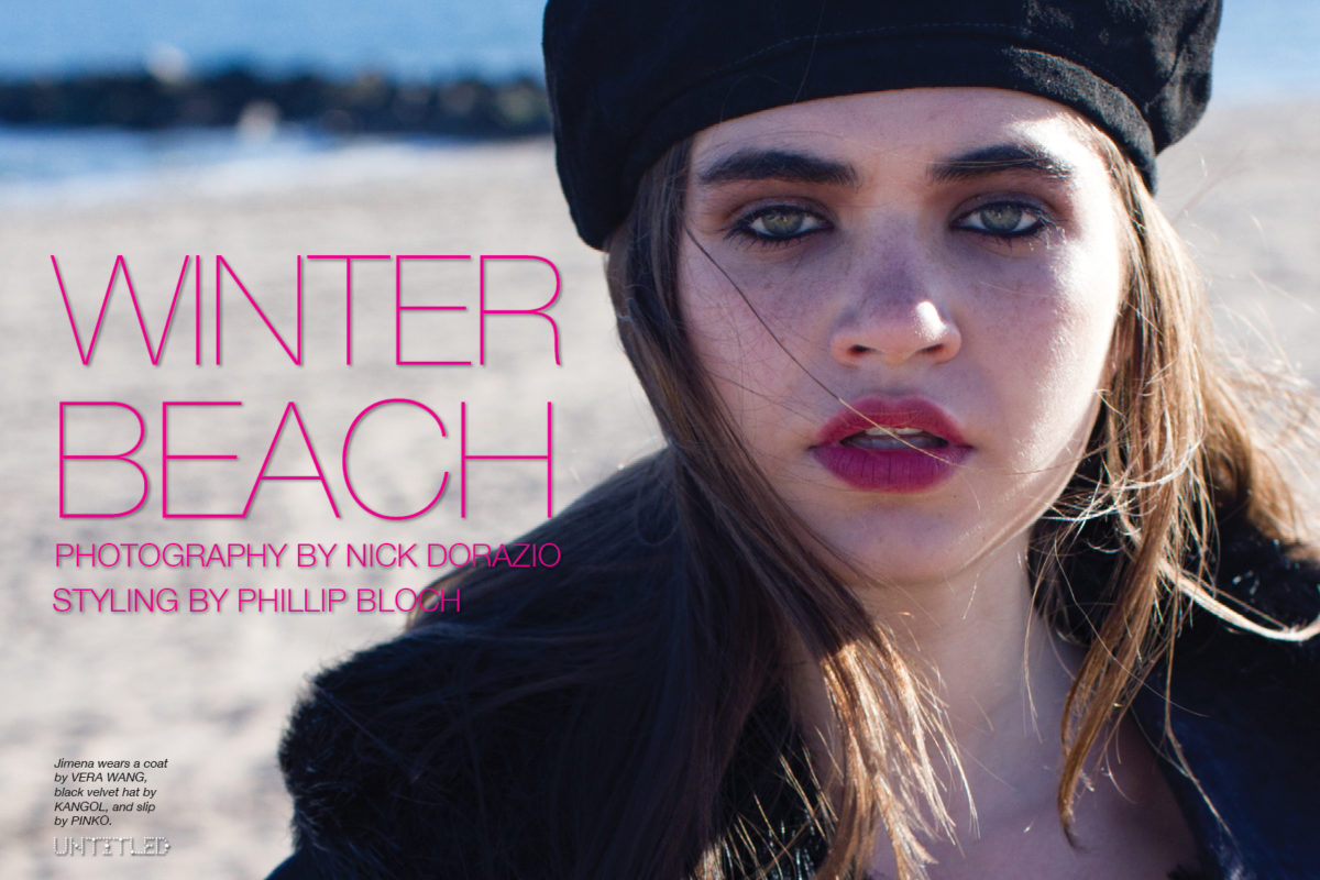 Winter Beach Fashion Editorial Exclusive - November 2016