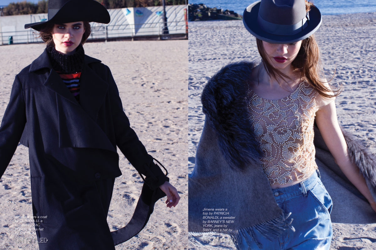 Winter Beach Fashion Editorial Exclusive - November 2016