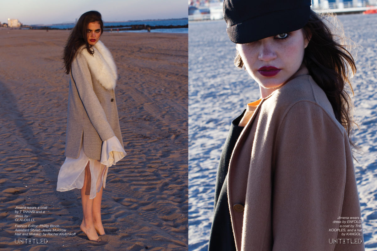 Winter Beach Fashion Editorial Exclusive - November 2016