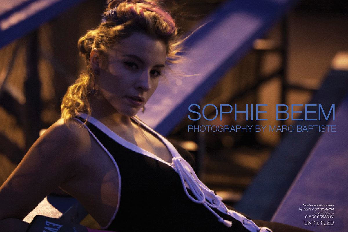 Sophie Beem The Untitled Magazine Photography by Marc Baptiste Styling by Phillip Bloch 001