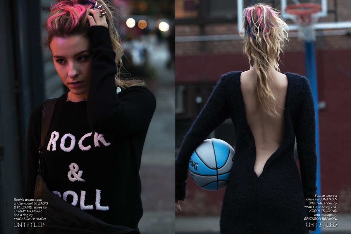 Sophie Beem The Untitled Magazine Photography by Marc Baptiste Styling by Phillip Bloch 002