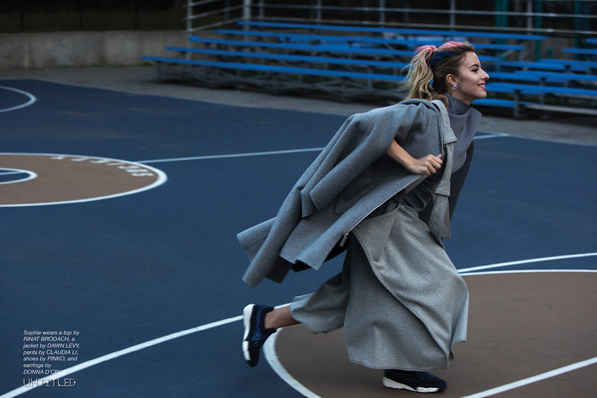 Sophie Beem The Untitled Magazine Photography by Marc Baptiste Styling by Phillip Bloch 003