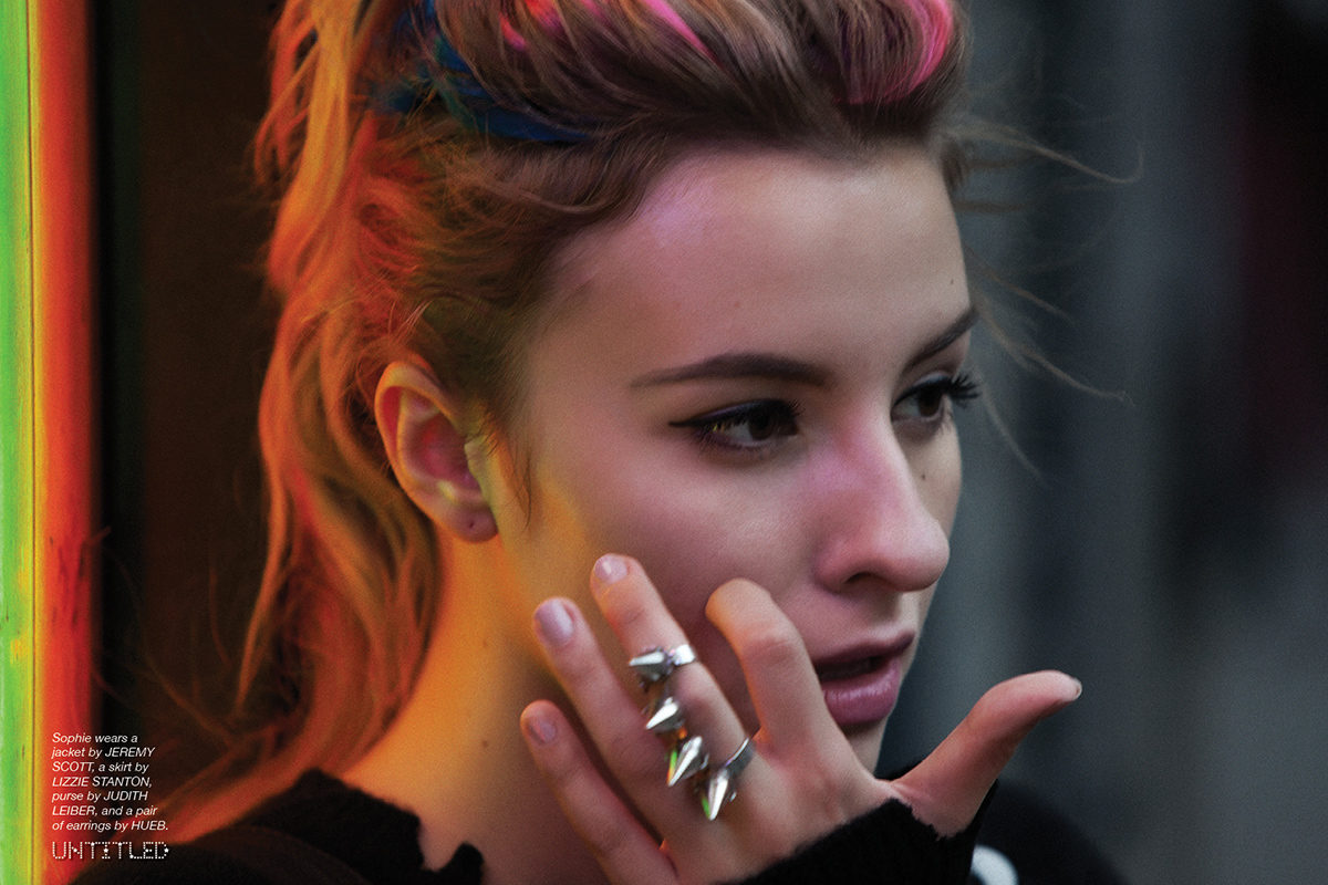 Sophie Beem The Untitled Magazine Photography by Marc Baptiste Styling by Phillip Bloch 009