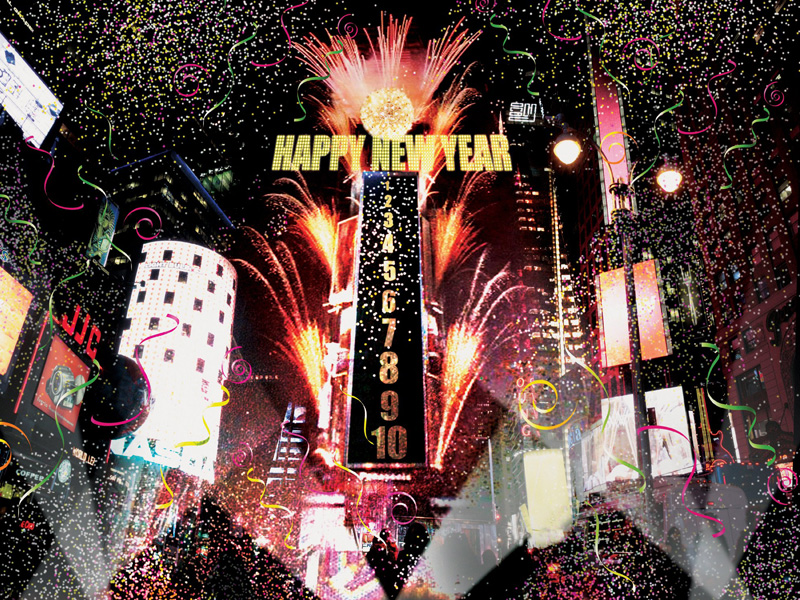 new year ball drop clipart