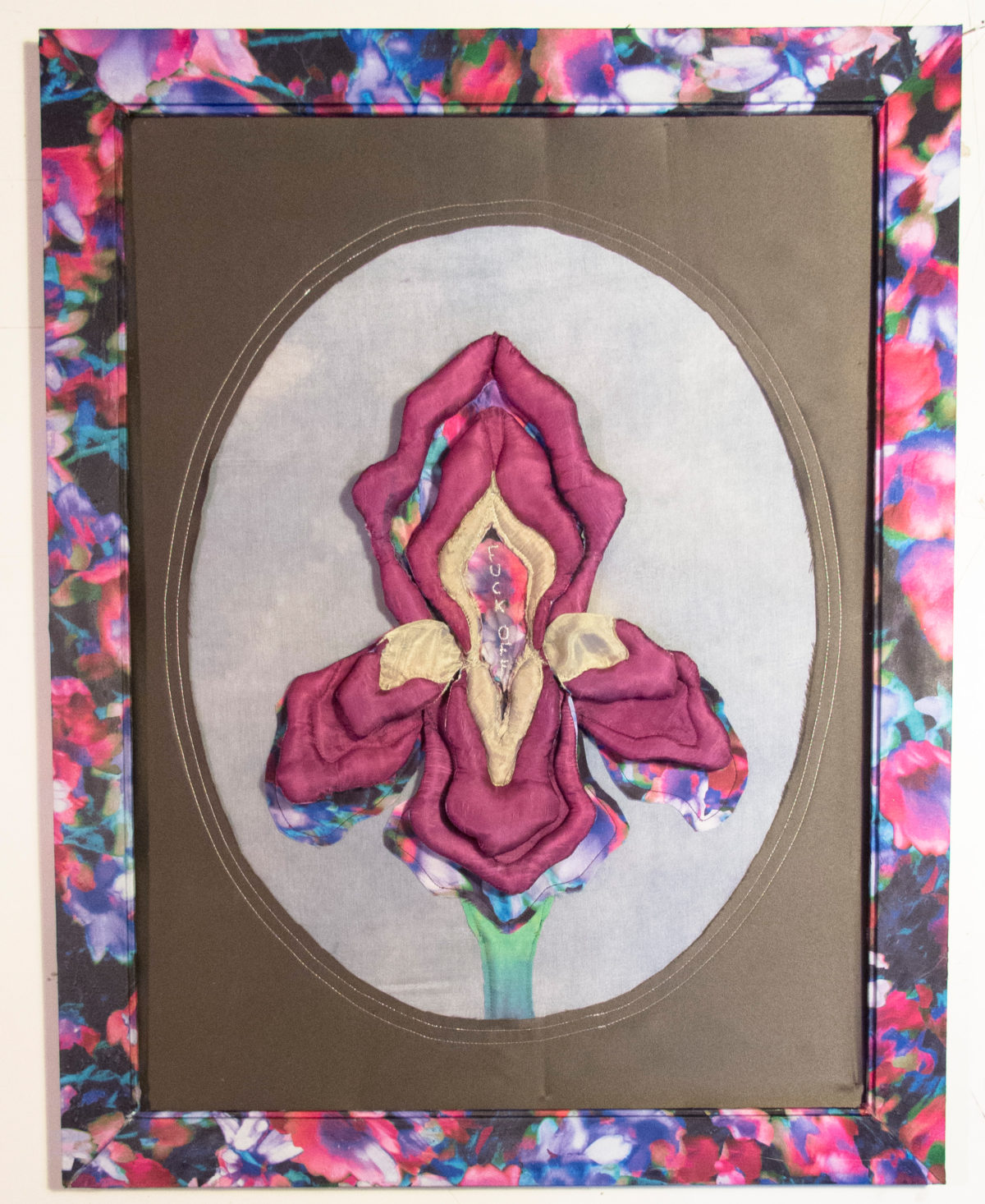 JASMINE WILLIAMS He Said I Was A Delicate Flower THE UNTITLED SPACE UPRISE ANGRY WOMEN EXHIBIT framed