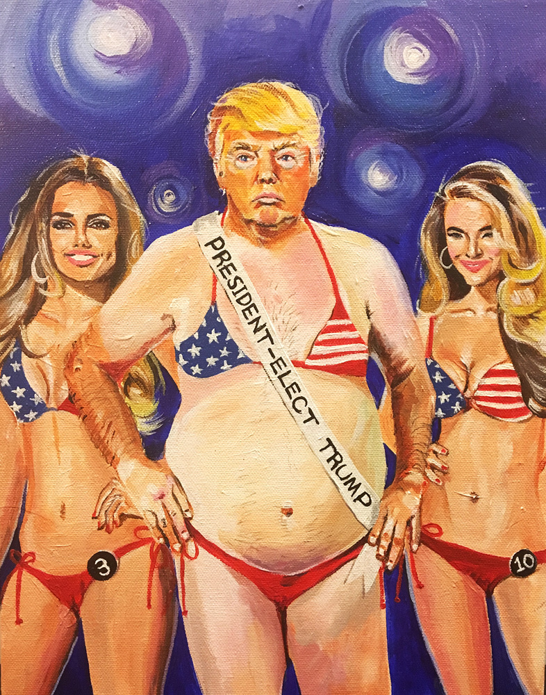 Kristen Williams F@KTrump THE UNTITLED SPACE UPRISE ANGRY WOMEN EXHIBIT lowres