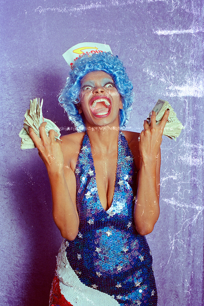 Parker Day God Bless America THE UNTITLED SPACE UPRISE ANGRY WOMEN EXHIBIT lowres