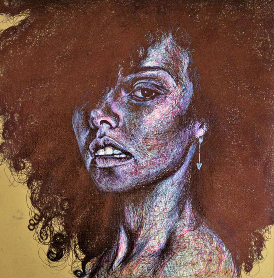 Daryl Daniels Returned Soul Inspired by Alicia Keys The Untitled Space SHE INSPIRES Exhibit May 2017 LR