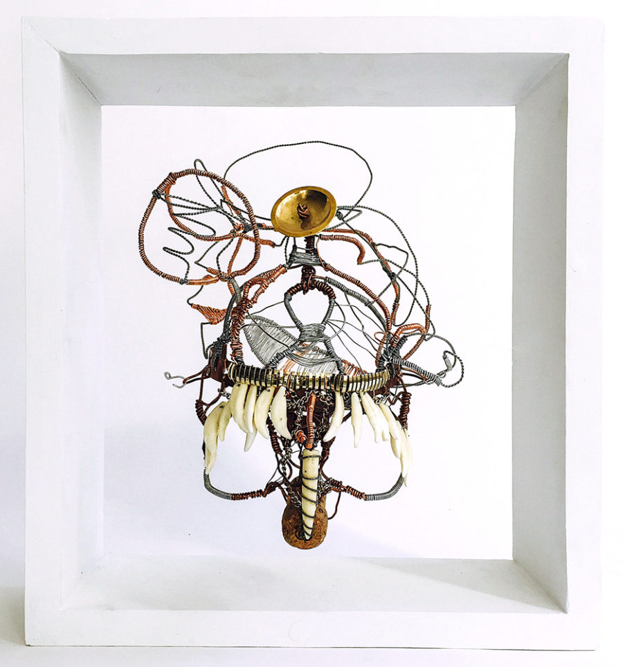 Dena Paige Fischer Unclenched Inspired by Temple Grandin The Untitled Space SHE INSPIRES Exhibit May 2017 LR