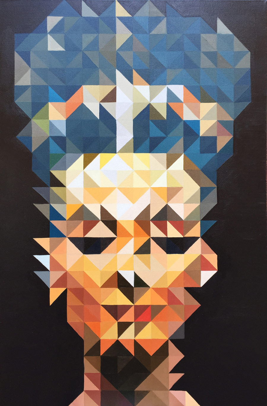 Jamie Martinez Nefertiti Inspired by Neferiti The Untitled Space SHE INSPIRES Exhibit May 2017