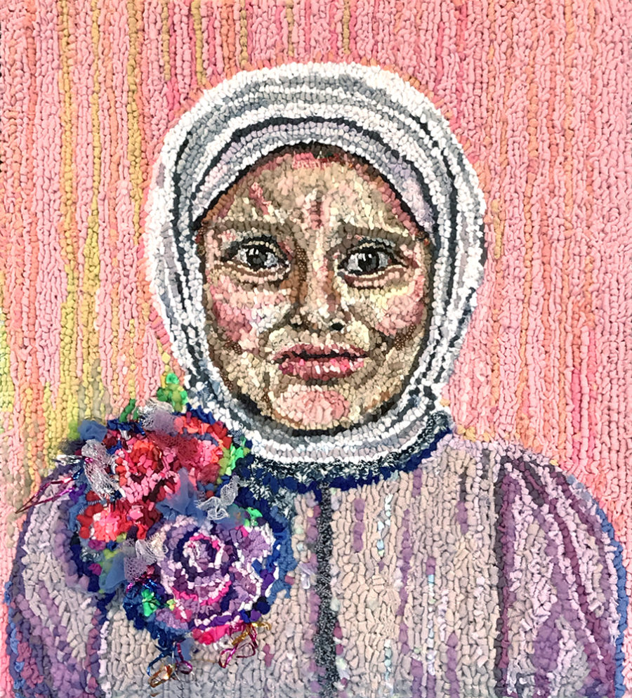 Linda Friedman Schmidt A Corsage For Every Girl Inspired by Mothers The Untitled Space SHE INSPIRES Exhibit May 2017 LR