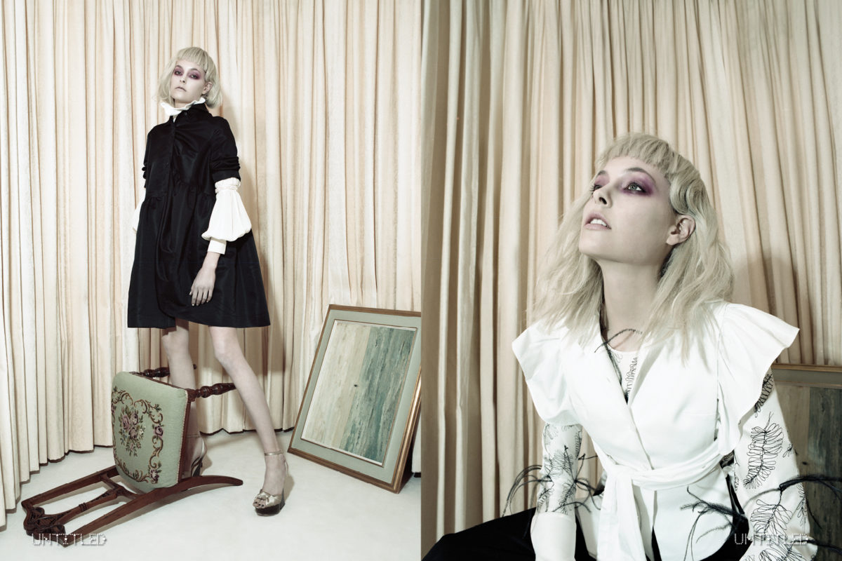 Goth Girl The Untitled Magazine Photography by Marie Fleur Charlesworth 2