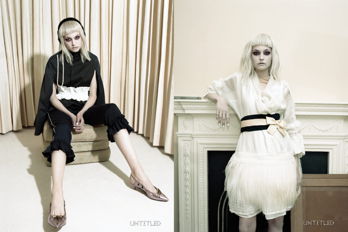 Goth Girl The Untitled Magazine Photography by Marie Fleur Charlesworth 4