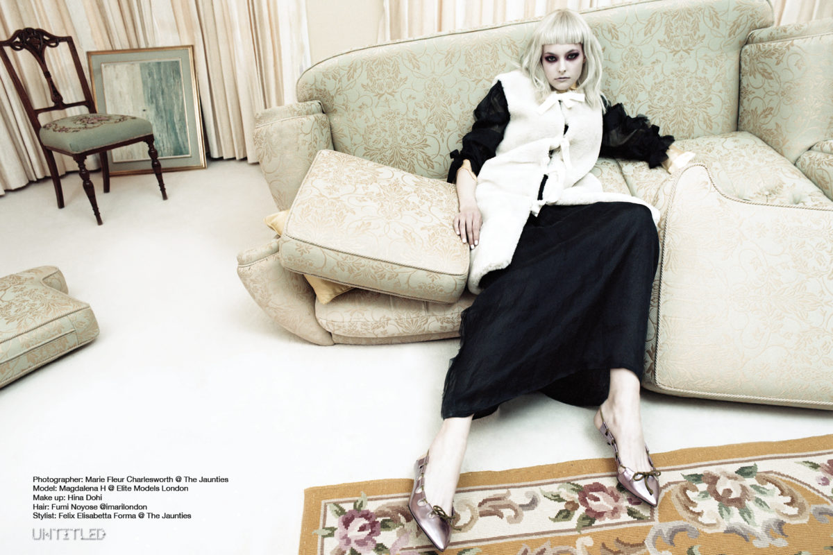 Goth Girl The Untitled Magazine Photography by Marie Fleur Charlesworth 6