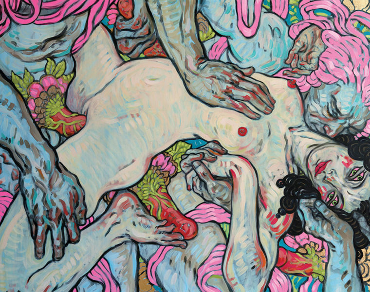 Rebecca Leveille Hylas and the Nymphs The End of Love Exhibit The Untitled Space LR 1