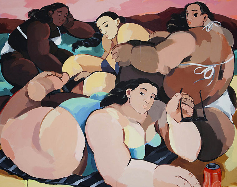 Cristina BanBan Sunset con las chicas 1