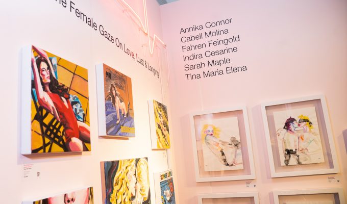 THE FEMALE GAZE ON LOVE LUST LONGING THE UNTITLED SPACE SUPERFINE ART FAIR 2019 045