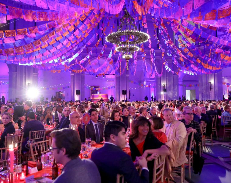 The scene at dinner Brooklyn Artists Ball 2019 1