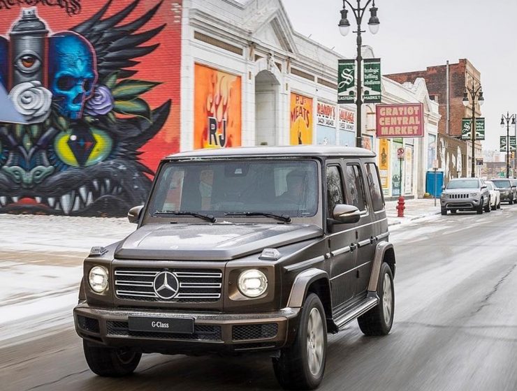 mercedes benz murals detroit