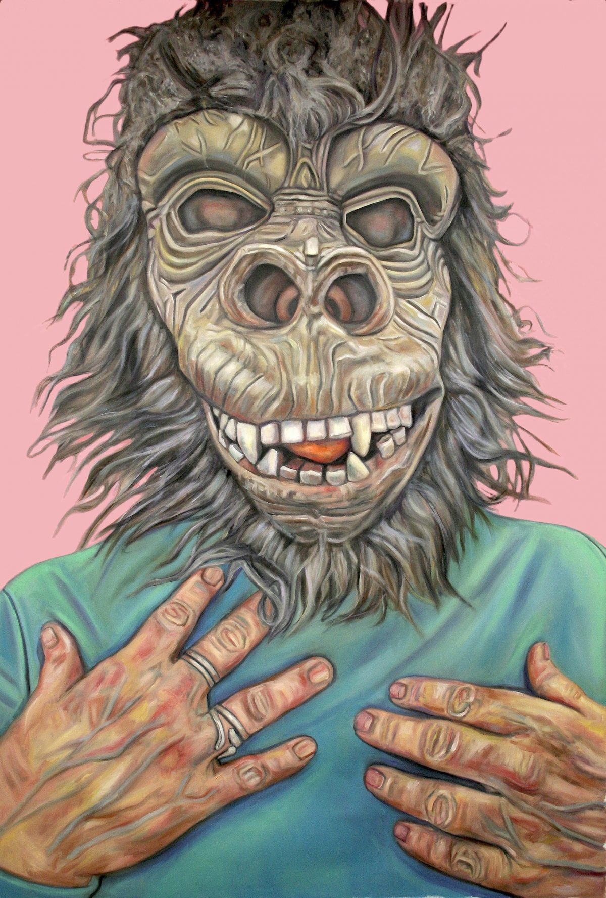 Grace Graupe Pillard Guerrilla Girl Alice Neel 92x63 2018