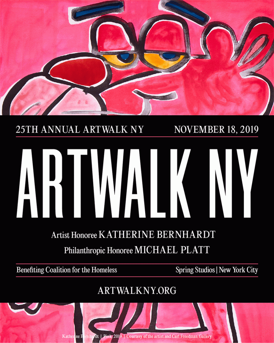 ARTWALK NY Benefit for the Coalition for the Homeless Sponsored by