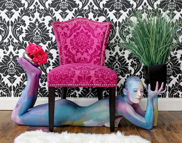 Artist Trina Merry OBJECTIFIED curated by Indira Cesarine at The Untitled Space November 2019 crop