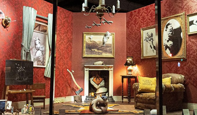 Banksy's Gross Domestic Product popup in London