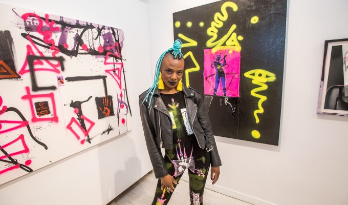 Nichole Washington Rebellious Black Girl Solo Show The Untitled Space 2