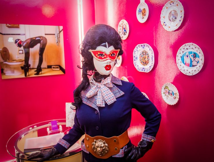 Peep Show Miss Meatface x Fleur Du Mal x The Untitled Space NYFW Reception 030