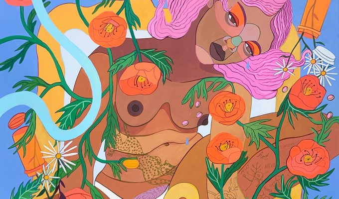 MEG LIONEL MURPHY Pills And Poppies II The Untitled Space LR detail