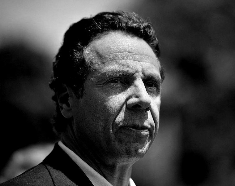 Andrew Cuomo by Diana Robinson Feature blackwhite