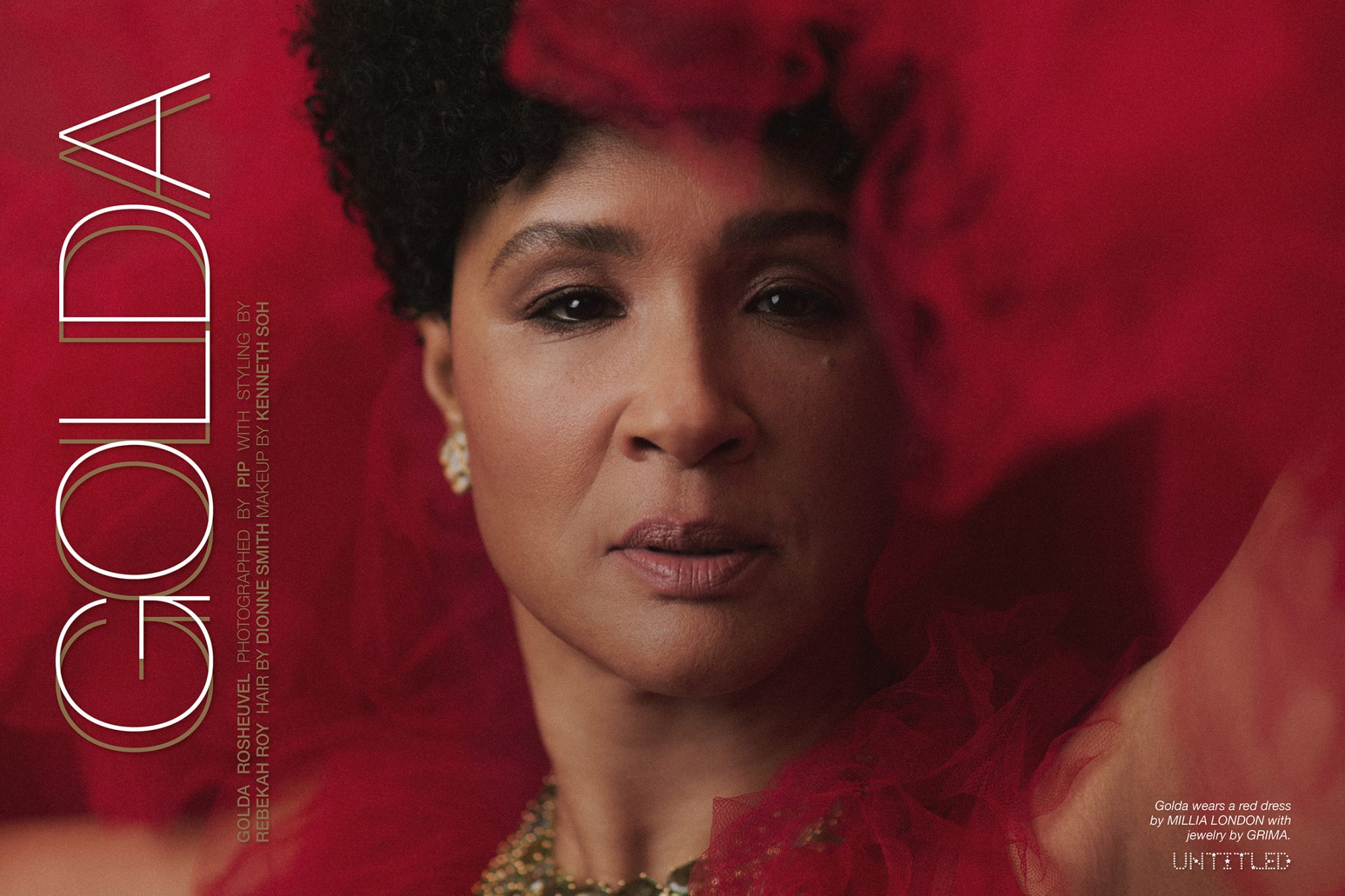 INTERVIEW WITH A QUEEN GOLDA ROSHEUVEL ON PLAYING BRIDGERTON S QUEEN Golda Rosheuvel By Pip For The Untitled Magazine 2 2048x1365 