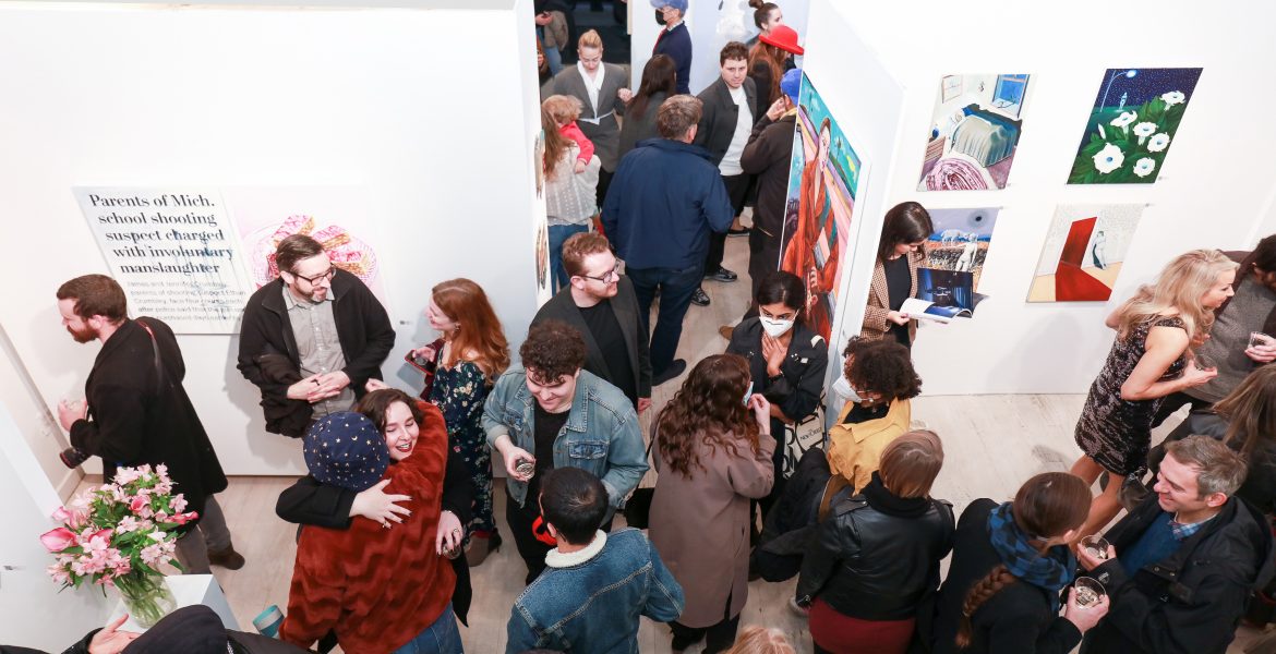 TRUE STORIES Group Show Opening Reception The Untitled Space 001