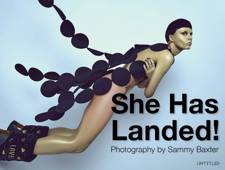 SHE HAS LANDED Lena Wro The Untitled Magazine1